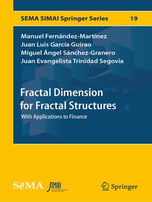 cover image of Fractal Dimension for Fractal Structures